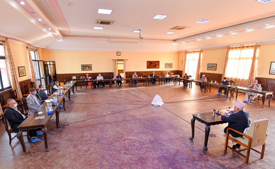 एमाले संस्थापनको स्थायी समिति बैठक अनिश्चितकालका लागि स्थगित,