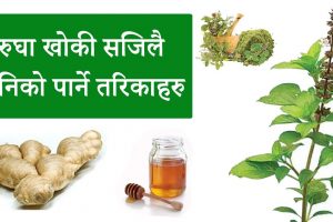 मरमसलाबाट रुघाखोकी सजिलै निको हुन्छ
