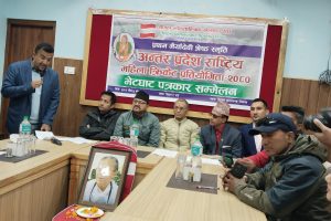 मैयादेवी स्मृती प्रथम राष्ट्रिय क्रिकेट प्रतियोगिता हुने
