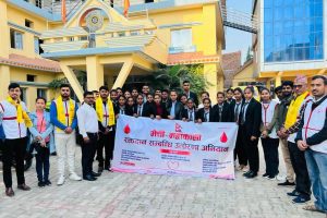 मेची–महाकाली अभियानमा ब्लड डोनर्स सोसाइटी नेपाल