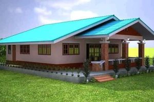 चेपाङ गाउँमा खरको छानो विस्थापित