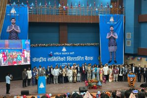 रास्वपाको बिस्तारित बैठकः घोषित मितिमा निर्वाचन सम्पन्न गर्न जोड