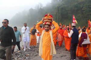 देवघाटधाममा गण्डकी परिक्रमा सुभारम्भ