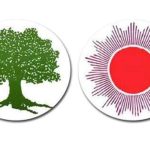 काँग्रेस–एमाले बाह्र वर्ष पछि आफ्नो चुनाब चिन्हमा भोट हाल्दै