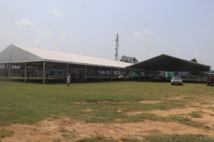 रास्वपा महाधिवेशनः घाम पानी रोक्न जर्मन ह्याङ्गर