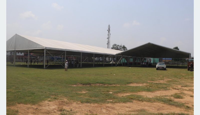 रास्वपा महाधिवेशनः घाम पानी रोक्न जर्मन ह्याङ्गर