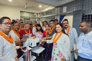 दाताको जग्गा र सहयोगमा पाँच तले आँखा उपचार केन्द्र