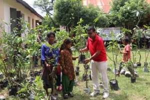 ‘Mini Hospital Services’ and More Than 2,000 Fruit Saplings Distributed in Chepang Settlements of Rapti and Kalika