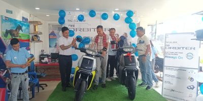 टिभिएस मोटर कम्पनीले भरतपुरमा ‘टिभिएस अर्बिटर’ नयाँ विद्युतीय स्कुटर सार्वजनिक ग¥यो