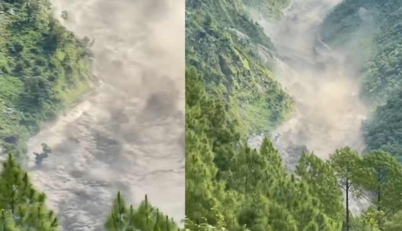 भोटेकोसी बाढीःखोज तथा उद्धारका लागि सैन्य टोली परिचालन